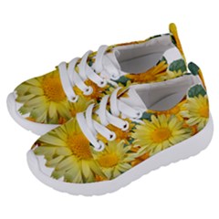 Daisies Flowers Yellow Arrangement Kids  Lightweight Sports Shoes by Pakrebo