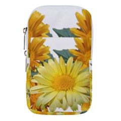 Daisies Flowers Yellow Arrangement Waist Pouch (small) by Pakrebo