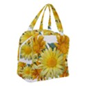 Daisies Flowers Yellow Arrangement Boxy Hand Bag View3