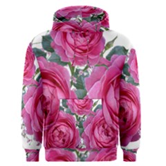 Roses Gypsophila Flowers Fragrant Men s Pullover Hoodie