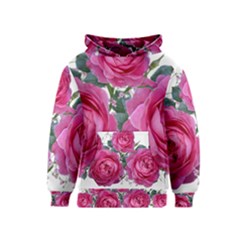 Roses Gypsophila Flowers Fragrant Kids  Pullover Hoodie