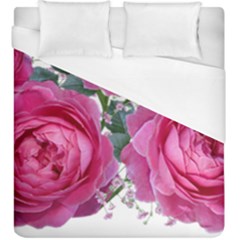 Roses Gypsophila Flowers Fragrant Duvet Cover (king Size) by Pakrebo