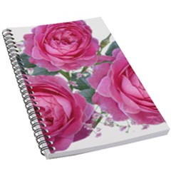 Roses Gypsophila Flowers Fragrant 5 5  X 8 5  Notebook by Pakrebo