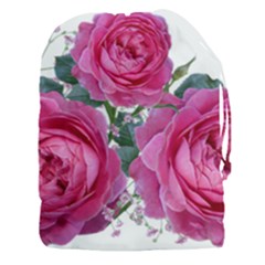 Roses Gypsophila Flowers Fragrant Drawstring Pouch (xxxl) by Pakrebo