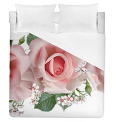 Roses Flowers Wax Flowers Duvet Cover (queen Size) by Pakrebo