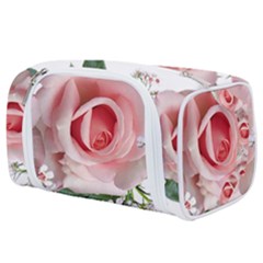 Roses Flowers Wax Flowers Toiletries Pouch