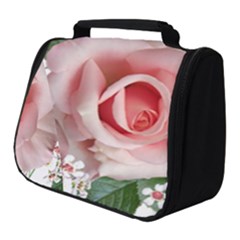 Roses Flowers Wax Flowers Full Print Travel Pouch (small) by Pakrebo