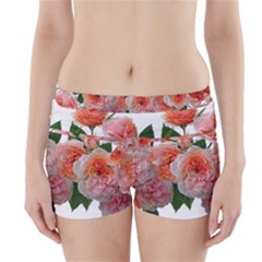 Roses Flowers Arrangement Perfume Boyleg Bikini Wrap Bottoms by Pakrebo