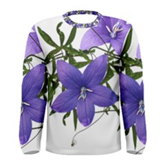 Flowers Blue Campanula Arrangement Men s Long Sleeve Tee