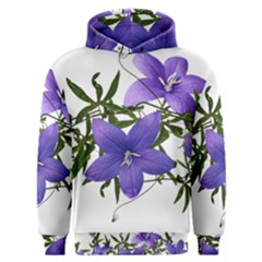 Flowers Blue Campanula Arrangement Men s Overhead Hoodie