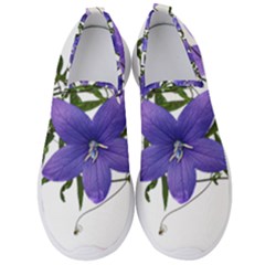 Flowers Blue Campanula Arrangement Men s Slip On Sneakers by Pakrebo