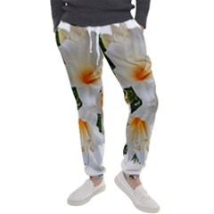 Lilies Belladonna White Flowers Men s Jogger Sweatpants