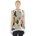 Lilies Belladonna White Flowers Side Drop Tank Tunic View2