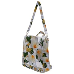 Lilies Belladonna White Flowers Crossbody Backpack