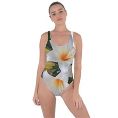 Lilies Belladonna White Flowers Bring Sexy Back Swimsuit