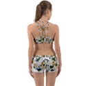 Lilies Belladonna White Flowers Back Web Gym Set View2