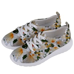 Lilies Belladonna White Flowers Women s Lightweight Sports Shoes