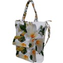 Lilies Belladonna White Flowers Shoulder Tote Bag View1