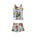 Flowers Roses Leaves Autumn Kids  Boyleg Swimsuit View1