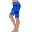 Boho Bohemian Hippie Tie Dye Cobalt Cropped Leggings  View2