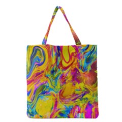 Mixed Paint                                 Grocery Tote Bag by LalyLauraFLM