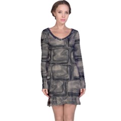 Stone Patch Sidewalk Long Sleeve Nightdress