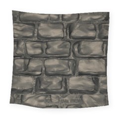 Stone Patch Sidewalk Square Tapestry (large)