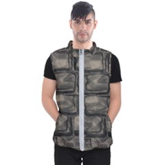 Stone Patch Sidewalk Men s Puffer Vest by HermanTelo