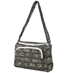 Stone Patch Sidewalk Front Pocket Crossbody Bag