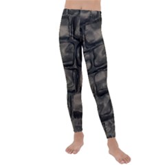 Stone Patch Sidewalk Kids  Lightweight Velour Leggings by HermanTelo