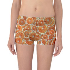 Oranges Background Boyleg Bikini Bottoms by HermanTelo