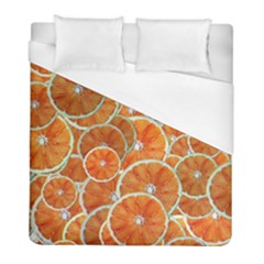 Oranges Background Duvet Cover (full/ Double Size)