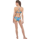 Cups And Mugs Blue High Neck Bikini Set View2