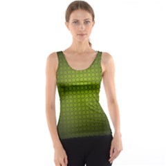 Hexagon Background Circle Tank Top