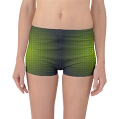 Hexagon Background Circle Boyleg Bikini Bottoms