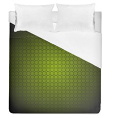 Hexagon Background Circle Duvet Cover (queen Size) by HermanTelo