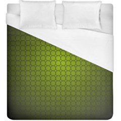 Hexagon Background Circle Duvet Cover (king Size) by HermanTelo