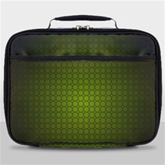 Hexagon Background Circle Full Print Lunch Bag