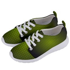 Hexagon Background Circle Women s Lightweight Sports Shoes