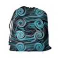 Background Neon Abstract Drawstring Pouch (XXL) View2