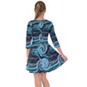 Background Neon Abstract Smock Dress View2