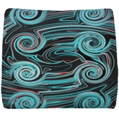 Background Neon Abstract Seat Cushion