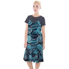 Background Neon Abstract Camis Fishtail Dress by HermanTelo