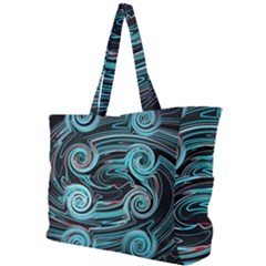 Background Neon Abstract Simple Shoulder Bag by HermanTelo