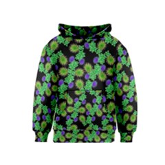 Flowers Pattern Background Kids  Pullover Hoodie