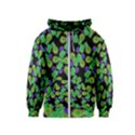 Flowers Pattern Background Kids  Zipper Hoodie View1