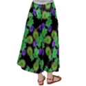 Flowers Pattern Background Satin Palazzo Pants View2