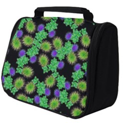 Flowers Pattern Background Full Print Travel Pouch (big)