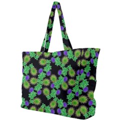 Flowers Pattern Background Simple Shoulder Bag