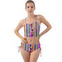 Rainbow Geometric Spectrum Mini Tank Bikini Set View1